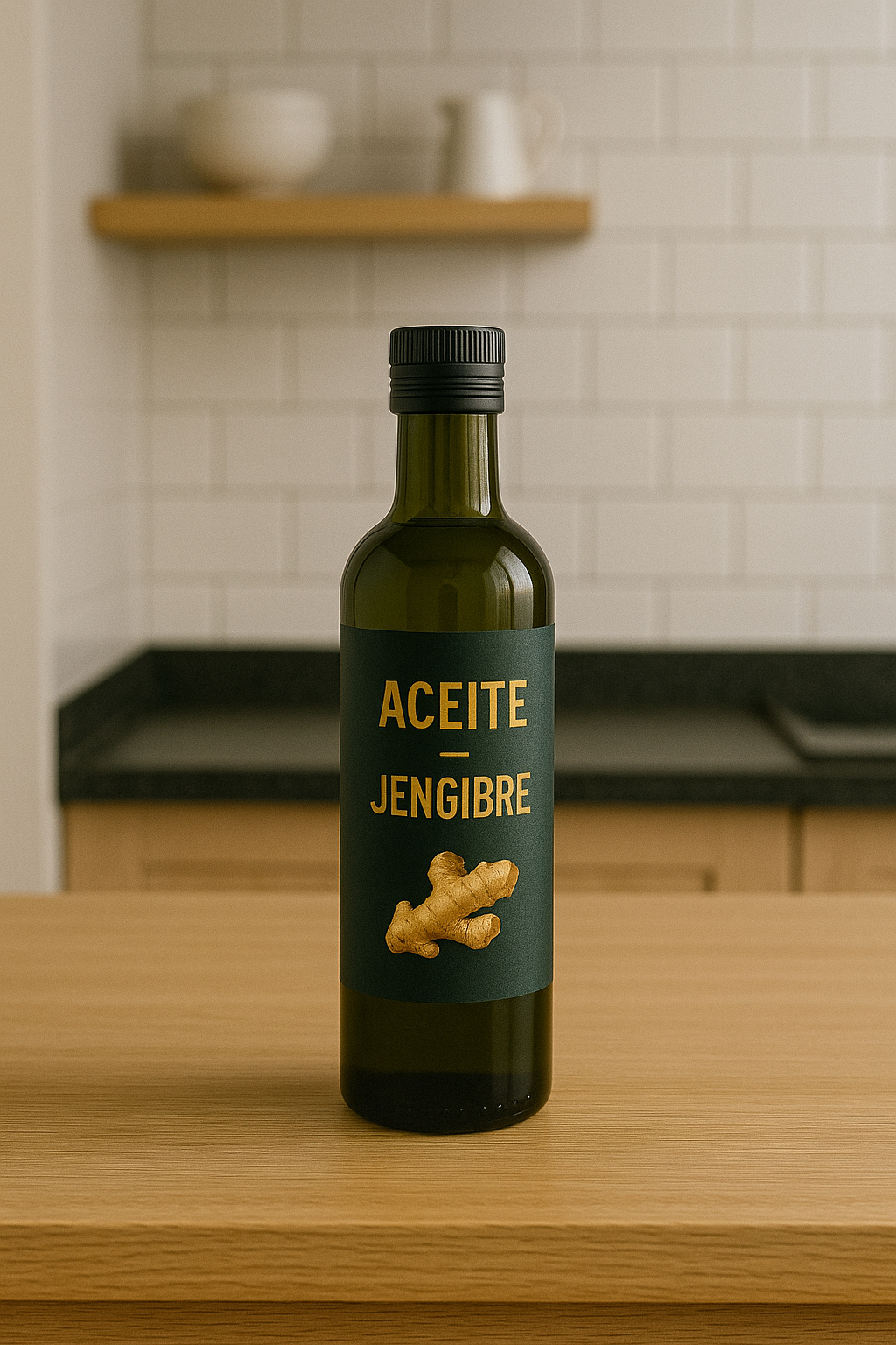 Kit Cozinha Aceite de Jengibre + Afilador de cuchillos